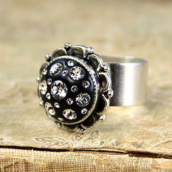 Nunn Design, Swarovski Crystals and Ceralun Epoxy Clay